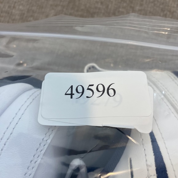 Nike Air Monarch IV Shoes Mens Size 12 White Navy Training Sneakers 416355-102 - Picture 10 of 10